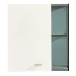 Now! No.14 By Hülsta Hängebaukasten 4R 1 Tür 76,8x70x34 - Lack-weiß/Lack-Hochglanz-weiß