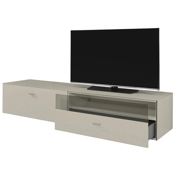 Now! No.14 By Hülsta Lowboard 2R 2 Schubladen 38,4x210x52 Lack-seidengrau/Hochglanz-seidengrau 3 Now! No.14 By Hülsta Lowboard 2R 2 Schubladen 38,4x210x52 Lack-seidengrau/Hochglanz-seidengrau