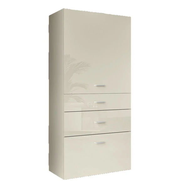 Now! No.14 By Hülsta Baukasten 8R 3 Schubladen 153,6x70x42 - Lack-seidengrau/Hochglanz-seidengrau 3 Now! No.14 By Hülsta Baukasten 8R 3 Schubladen 153,6x70x42 - Lack-seidengrau/Hochglanz-seidengrau