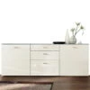 Now! No.14 By Hülsta Sideboard 4R 2 Türen 76,8x210x42 - Lack-weiß/Lack-Hochglanz-weiß -Hülsta 39325 huelsta now no 14 133151f3 frei 1