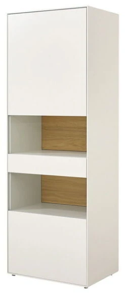 Now! By Hülsta Easy Vitrine 10R B Lack-reinweiß