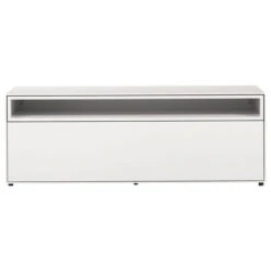 Now! By Hülsta Easy Wohnwand Lack-reinweiß 186x372x45 6-teilig -Hülsta 43113 huelsta now easy 160114f2 gr 6