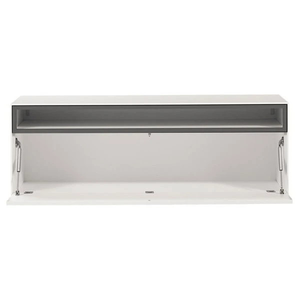 Now! By Hülsta Easy Baukasten 3R Lack-hellgrau 1 Offenes Fach, 1 Klappe 4 Now! By Hülsta Easy Baukasten 3R Lack-hellgrau 1 Offenes Fach, 1 Klappe – Bild 2