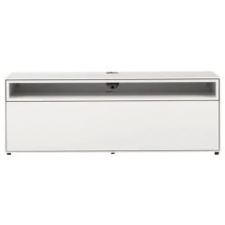 Now! By Hülsta Easy Wohnwand Lack-reinweiß 181x384x45 Mit Media-Lowboard - 9-teilig -Hülsta 43613 huelsta now easy 160229f2 gr 6