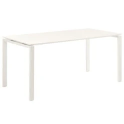 Now! By Hülsta Esstisch ET 22 Breite Wählbar Lack-reinweiß