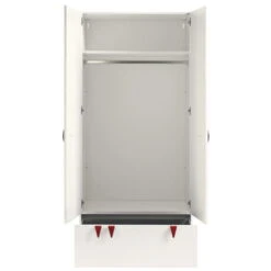 Hülsta Now! Minimo Kinderzimmer 2-türiger Schrank In Schneeweiß Zum Aktionspreis -Hülsta 51223 offen huelsta now minimo 161089f4 gr 1