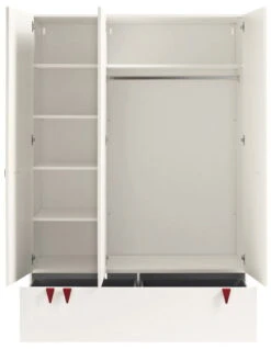 Hülsta Now! Minimo Kinderzimmer 3türig Schneeweiß Inkl. Breiter Kommode Zum Top-Preis -Hülsta 51233 offen huelsta now minimo 161107f4 2