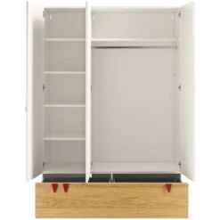 Hülsta Now! Minimo Kinderzimmer 3-türig Schneeweiß/Natureiche Inkl. Wickelaufsatz -Hülsta 51236 huelsta now minimo 161278f4 gr 9