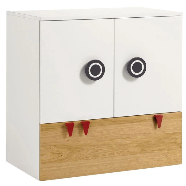 Hülsta Now! Minimo Kinderzimmer 2-türig Weiß/natur Inkl. Wickelkommode Zum Aktionspreis 6 Hülsta Now! Minimo Kinderzimmer 2-türig Weiß/natur Inkl. Wickelkommode Zum Aktionspreis – Bild 4