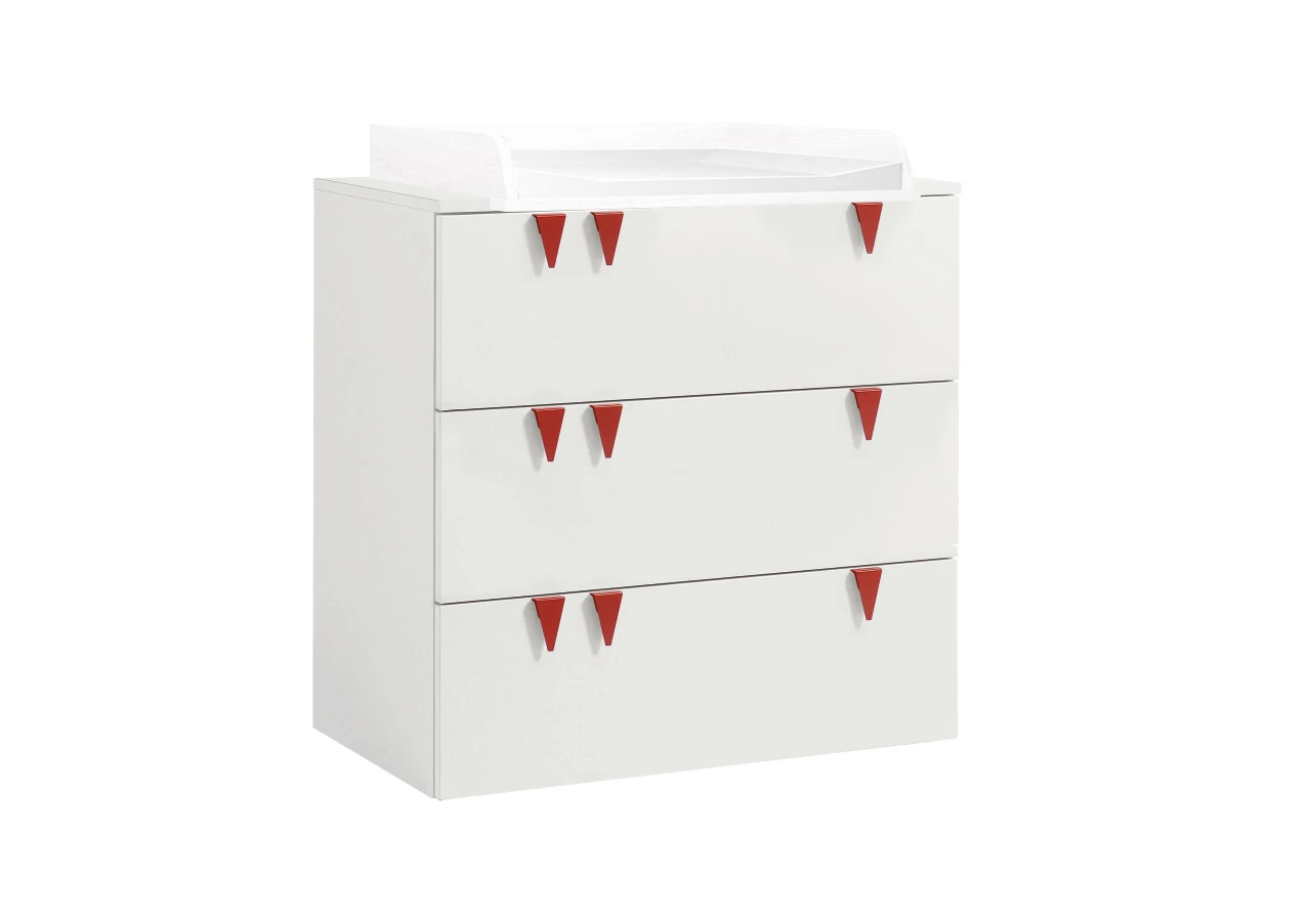 Now! Minimo Wickelkommode Mit 3 Schubladen Inkl. Wickelauflage & Unterstellregale Weiß 3 Now! Minimo Wickelkommode Mit 3 Schubladen Inkl. Wickelauflage & Unterstellregale Weiß