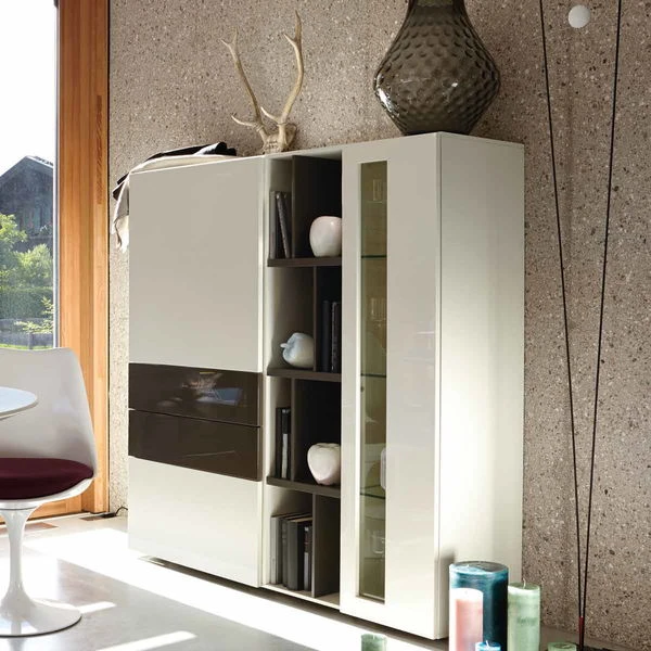 Now! Vision By Hülsta Kombination 10 140x141x42 Lack-weiß/Lack-Hochglanz-grau/Lack-Hochglanz-weiß 3 Now! Vision By Hülsta Kombination 10 140x141x42 Lack-weiß/Lack-Hochglanz-grau/Lack-Hochglanz-weiß