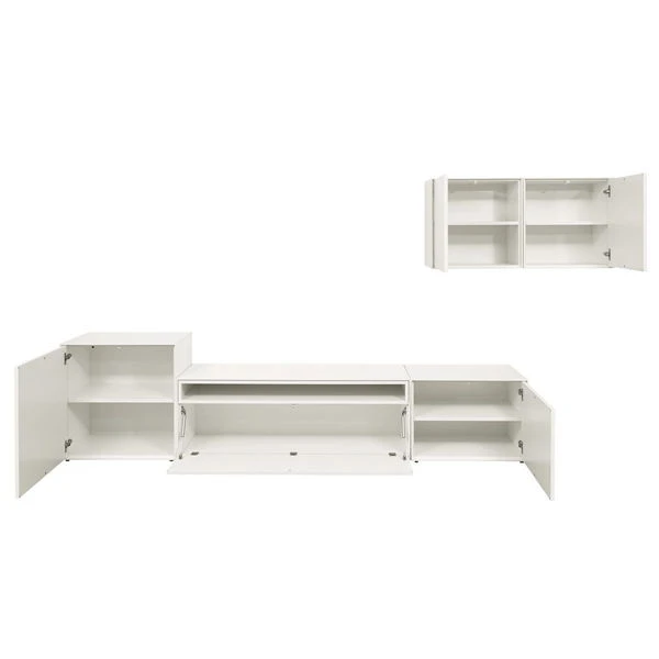 Now! By Hülsta Easy Wohnwand Natureiche 156x308x45 5-teilig 4 Now! By Hülsta Easy Wohnwand Natureiche 156x308x45 5-teilig – Bild 2