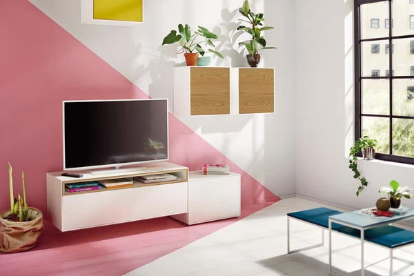 Now! By Hülsta Easy Wohnwand Natureiche 148x284x45 Mit Media-Lowboard - 4-teilig 3 Now! By Hülsta Easy Wohnwand Natureiche 148x284x45 Mit Media-Lowboard - 4-teilig