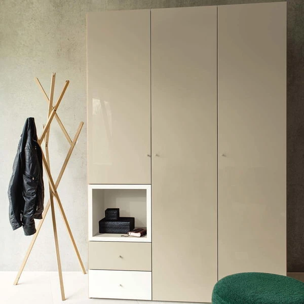 Now! Wardrobes By Hülsta Kombination 8 225,4x152x59 Cm | Lack-weiß/Lack-sand/Hochglanz 3 Now! Wardrobes By Hülsta Kombination 8 225,4x152x59 Cm | Lack-weiß/Lack-sand/Hochglanz