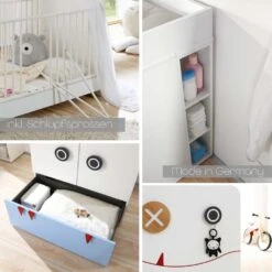 Now! Minimo Baby- / Kinderzimmerset 3, 5 Tlg. Weiß -Hülsta Detailbild Now Minimo Babyzimmer Plattform 5