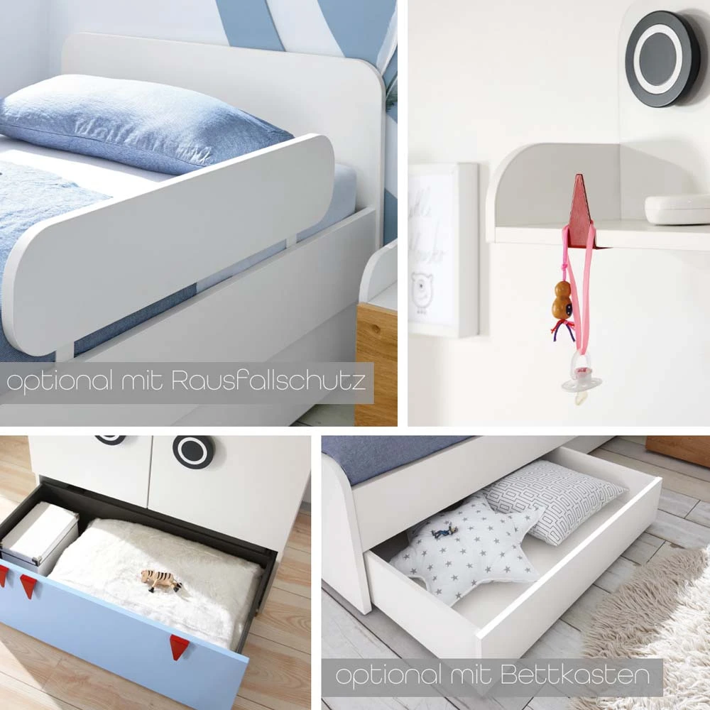 Now! Minimo Kommode 2 Trg. Mit Schublade Weiß