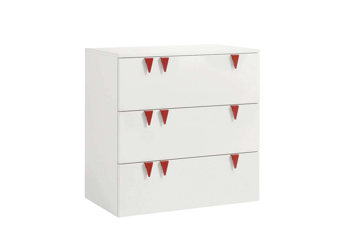 Now! Minimo Wickelkommode Mit 3 Schubladen Inkl. Wickelauflage & Unterstellregale Weiß 6 Now! Minimo Wickelkommode Mit 3 Schubladen Inkl. Wickelauflage & Unterstellregale Weiß – Bild 4