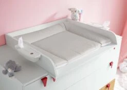 Now! Minimo Wickelkommode Mit 3 Schubladen Inkl. Wickelauflage & Unterstellregale Weiß 19 Now! Minimo Wickelkommode Mit 3 Schubladen Inkl. Wickelauflage & Unterstellregale Weiß -Hülsta NBA15996 3