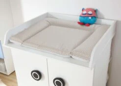 Now! Minimo Wickelkommode Mit Schublade Inkl. Wickelauflage & Unterstellregale Weiß / Natureiche -Hülsta huelsta now minimo 161005f3