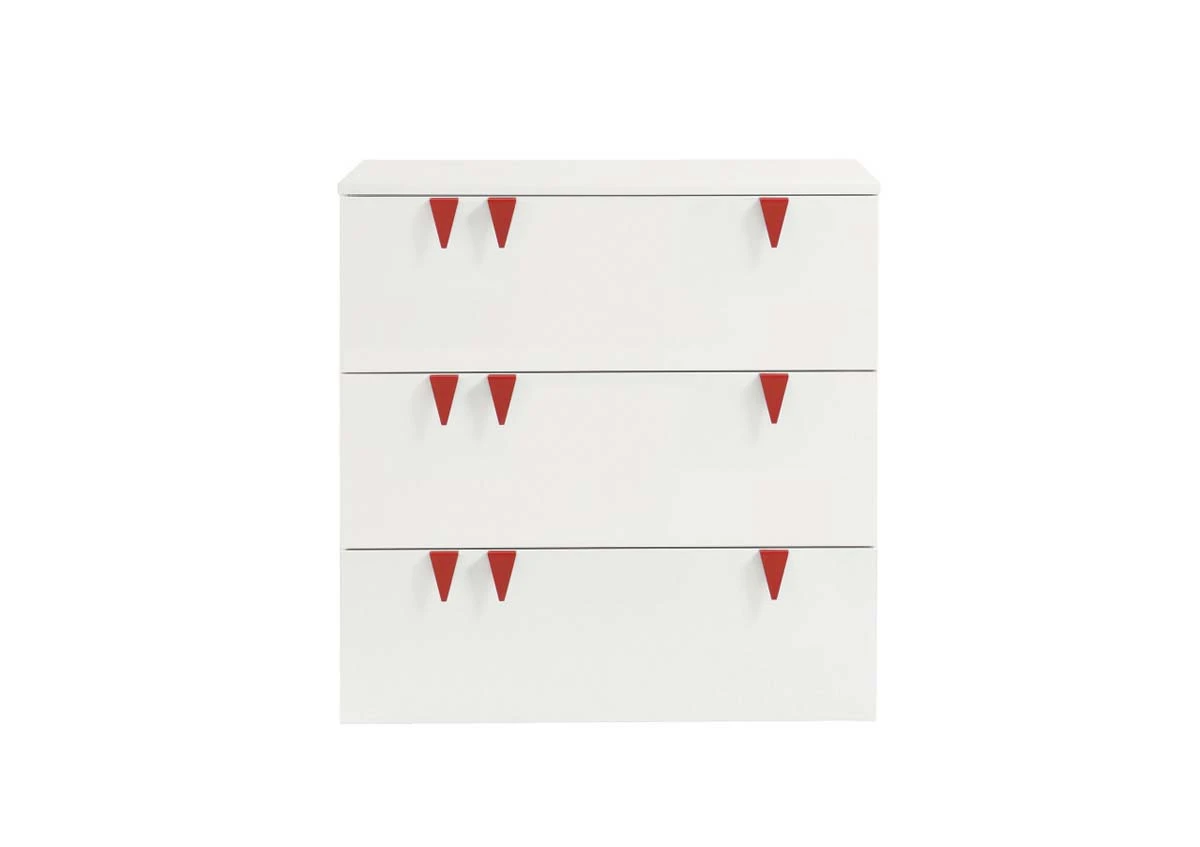 Now! Minimo Wickelkommode Mit 3 Schubladen Inkl. Wickelauflage & Unterstellregale Weiß 7 Now! Minimo Wickelkommode Mit 3 Schubladen Inkl. Wickelauflage & Unterstellregale Weiß – Bild 5