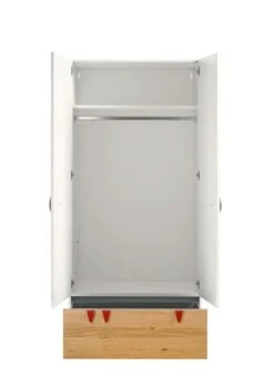 Now! Minimo 2-türiger Kleiderschrank Mit Schublade Weiß / Natureiche -Hülsta huelsta now minimo 161267f4