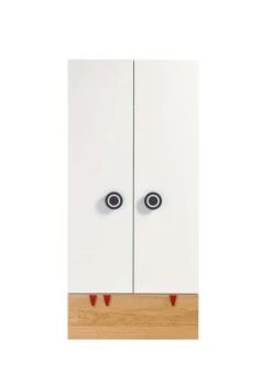 Now! Minimo 2-türiger Kleiderschrank Mit Schublade Weiß / Natureiche -Hülsta huelsta now minimo 161268f4