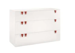 Now! Minimo Wickelkommode Breit Mit 3 Schubladen Inkl. Wickelaufsatz Und Unterstellregale Weiß -Hülsta huelsta now minimo 161309f4