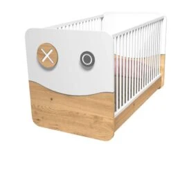 Now! Minimo Baby- / Kinderzimmerset 2, 7 Tlg. Weiß / Natureiche -Hülsta huelsta now minimo 161317f3 1