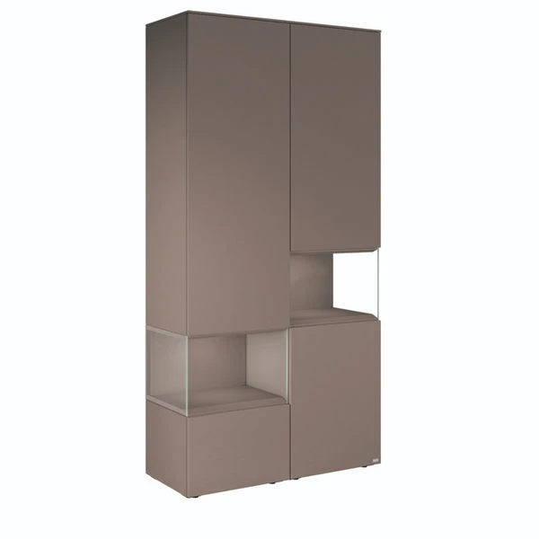 Hülsta Neo Wohnwand Vitrine 1 Schubkasten Und 3 Türen Lack Grau 3 Hülsta Neo Wohnwand Vitrine 1 Schubkasten Und 3 Türen Lack Grau