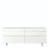 Hülsta Neo Sideboard 6 Schubkästen Lack Reinweiß -Hülsta huelsta neo 134447f4