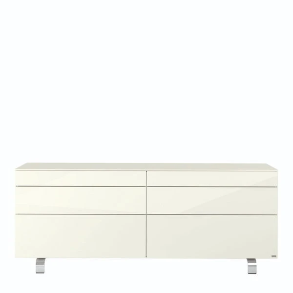 Hülsta Neo Sideboard 6 Schubkästen Lack Weiß 3 Hülsta Neo Sideboard 6 Schubkästen Lack Weiß