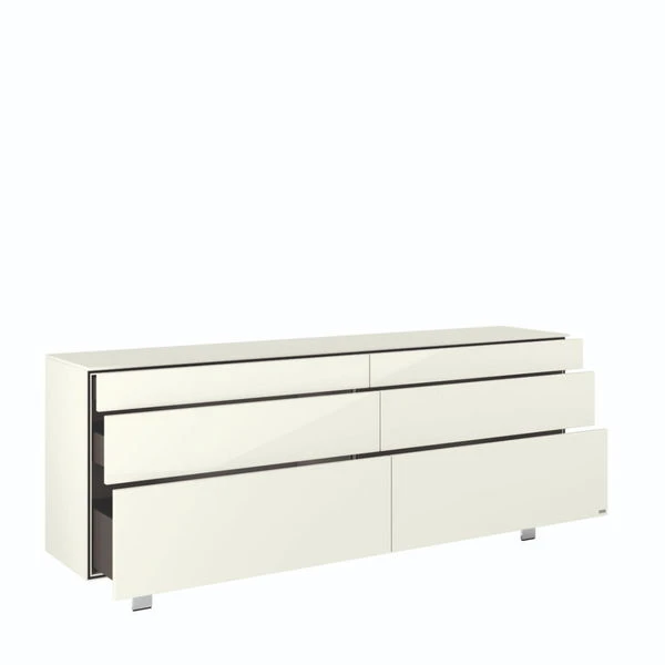 Hülsta Neo Sideboard 6 Schubkästen Lack Weiß 5 Hülsta Neo Sideboard 6 Schubkästen Lack Weiß – Bild 3
