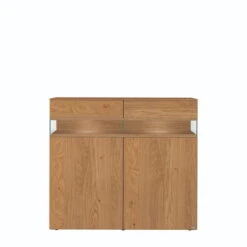 Hülsta Neo Highboard 2 Schubkästen Und 2 Türen Natureiche -Hülsta huelsta neo 134495f4