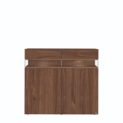 Hülsta Neo Highboard 2 Schubkästen Und 2 Türen Kernnussbaum -Hülsta huelsta neo 134498f4