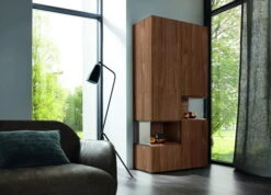 Hülsta Neo Wohnwand Vitrine 1 Schubkasten Und 3 Türen Kernnussbaum 9 Hülsta Neo Wohnwand Vitrine 1 Schubkasten Und 3 Türen Kernnussbaum -Hülsta huelsta neo 134554f2