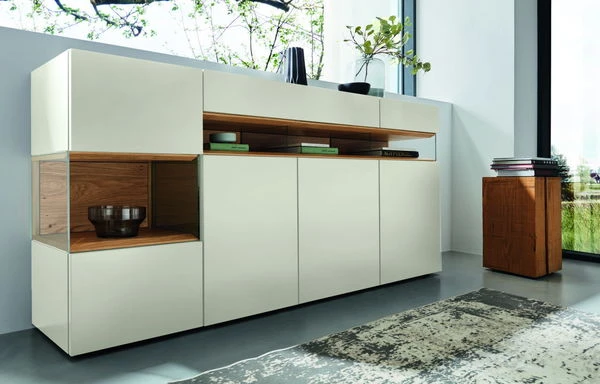 Hülsta Neo Sideboard 4 Schubladen Lack Weiß 3 Hülsta Neo Sideboard 4 Schubladen Lack Weiß
