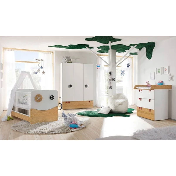 Hülsta Now! Minimo Kinderzimmer 3türig & Schublade In Schneeweiß/Natureiche Zum Toppreis 3 Hülsta Now! Minimo Kinderzimmer 3türig & Schublade In Schneeweiß/Natureiche Zum Toppreis