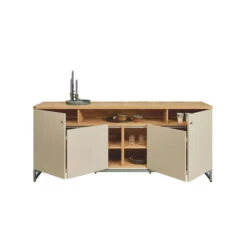 Now! Time By Hülsta Sideboard Mit Falttüren Natureiche/Lack-seidengrau, Metallgestell 7 Now! Time By Hülsta Sideboard Mit Falttüren Natureiche/Lack-seidengrau, Metallgestell -Hülsta huelsta now time ntw14350 1041368f3