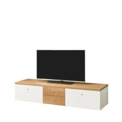 Now! Time By Hülsta Lowboard Schubladen/Klappen Natureiche/Lack-weiß -Hülsta huelsta now time ntw14541 1041363f3