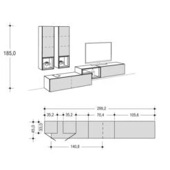 Hülsta 10 Hülsta -Hülsta tetrim 3 strich